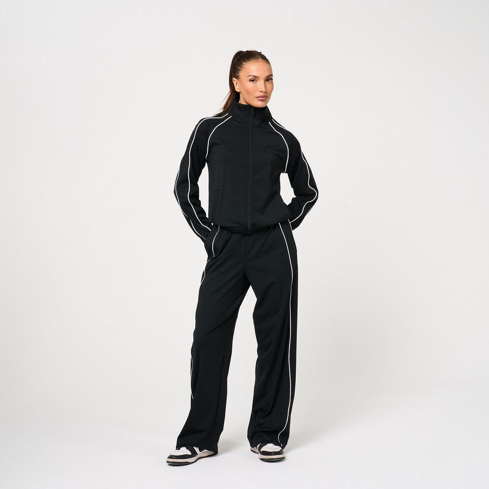 Womens Black Track Jacket