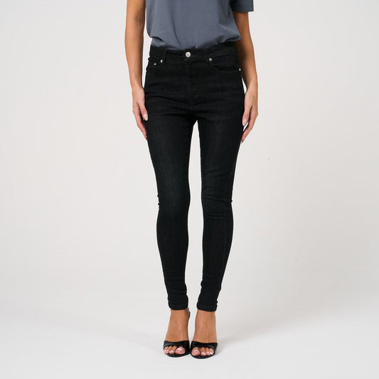 Womens Skinny Black Jeans