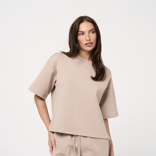 Short Sleeve Tan T-shirt