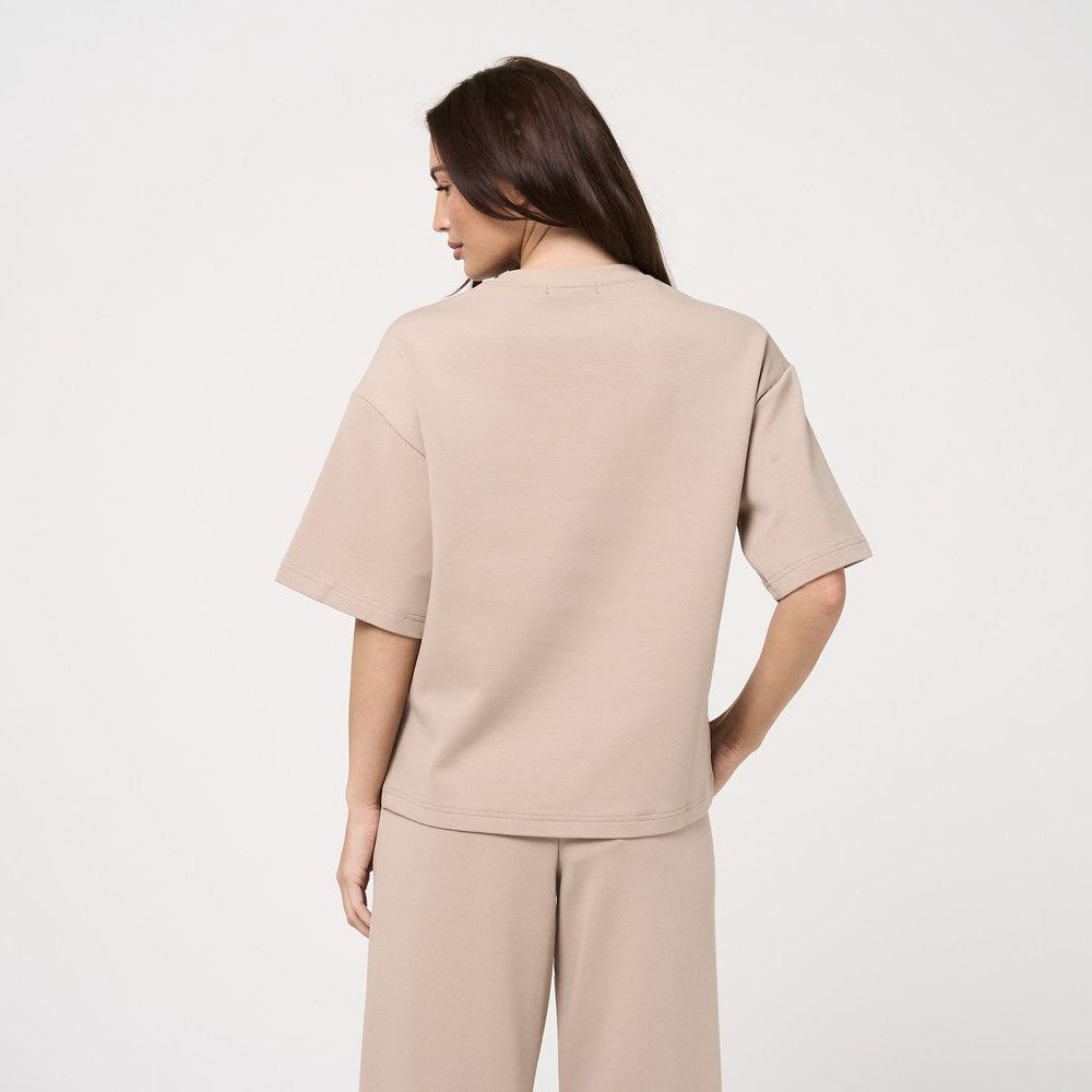 Short Sleeve Tan T-shirt