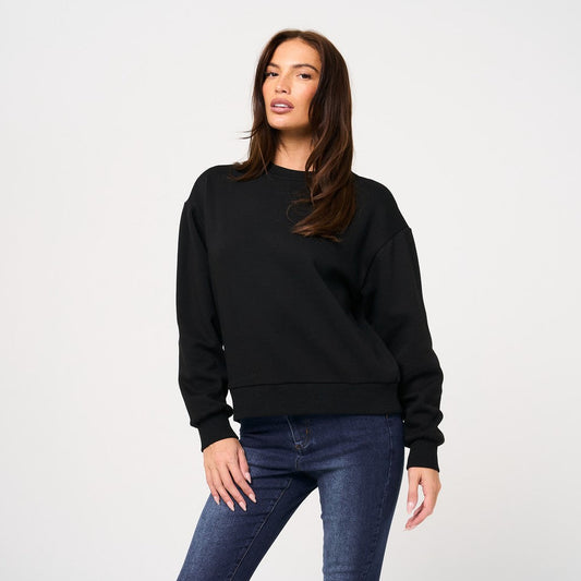 Womens Black Sweatshirt
