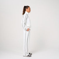 Womens White Track Jacket