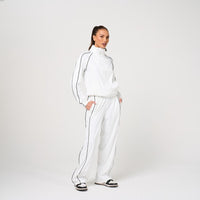 Womens White Track Jacket