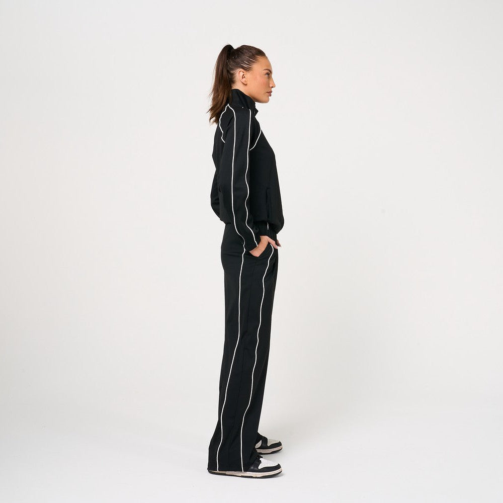 Womens Black Track Jacket