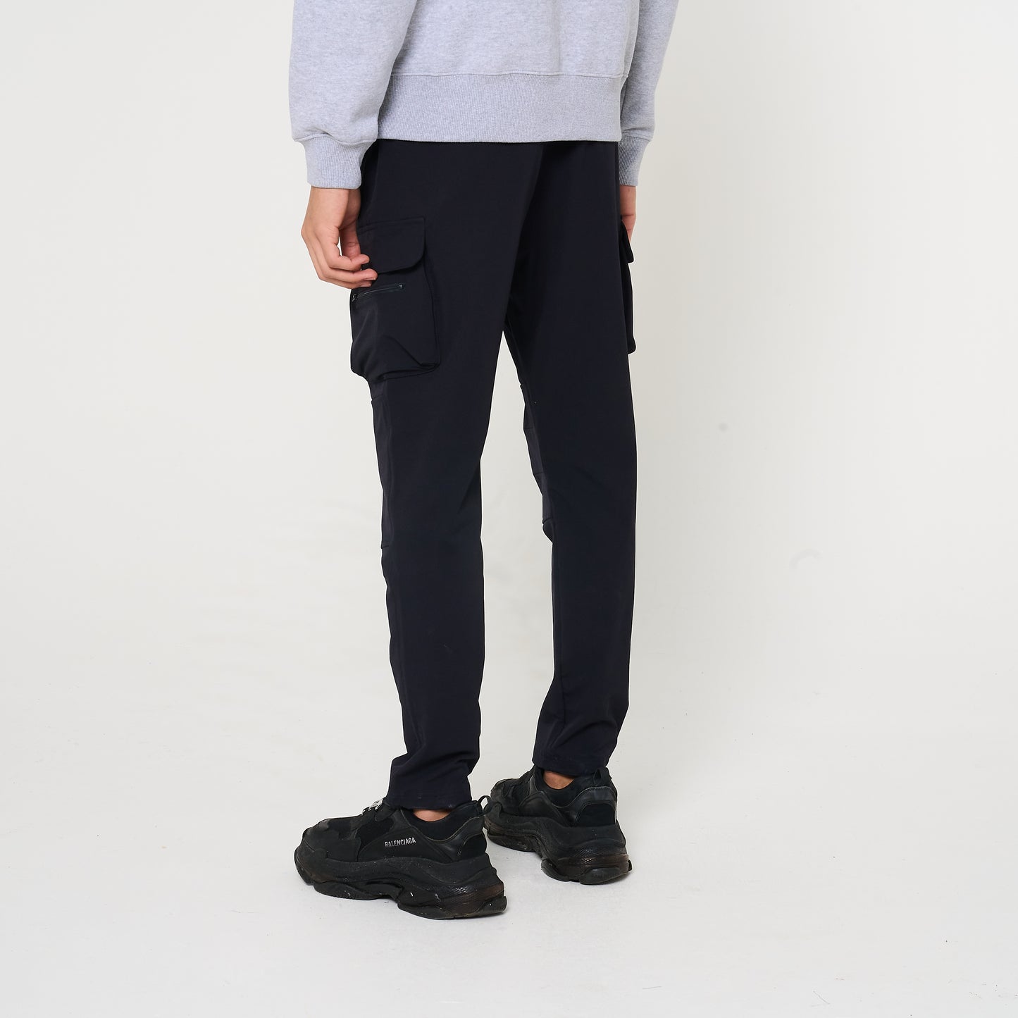 Navy Utility Cargo Trousers