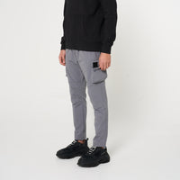 Grey Utility Cargo Trousers