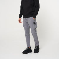 Grey Utility Cargo Trousers