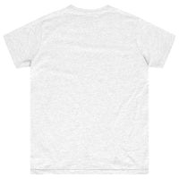 Back flat lay of men’s grey oversized T-shirt - 365 Collection.