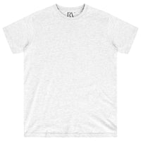 Front flat lay of men’s grey oversized T-shirt - 365 Collection.