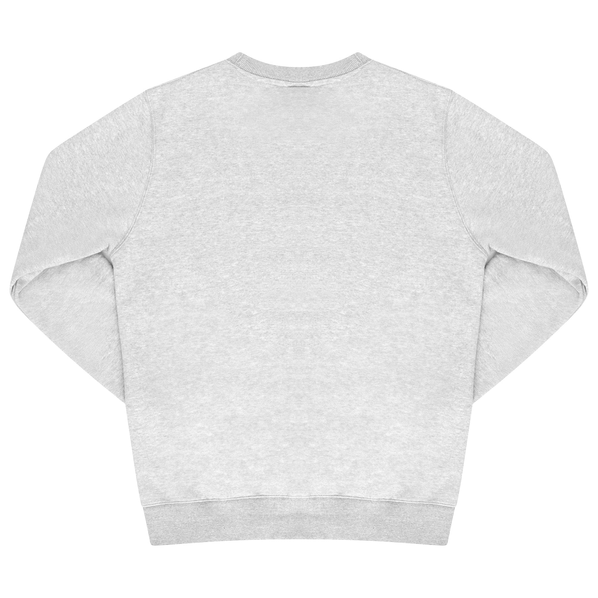 Back flat lay of men’s grey regular-fit sweatshirt - 365 Collection.