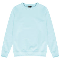 Front flat lay of men’s turquoise regular-fit sweatshirt - 365 Collection.