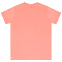 Back flat lay of men’s coral 365 Regular T-shirt – 365 Collection – regular fit.