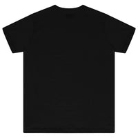 Back flat lay of men’s black Fatal T-shirt – regular fit.