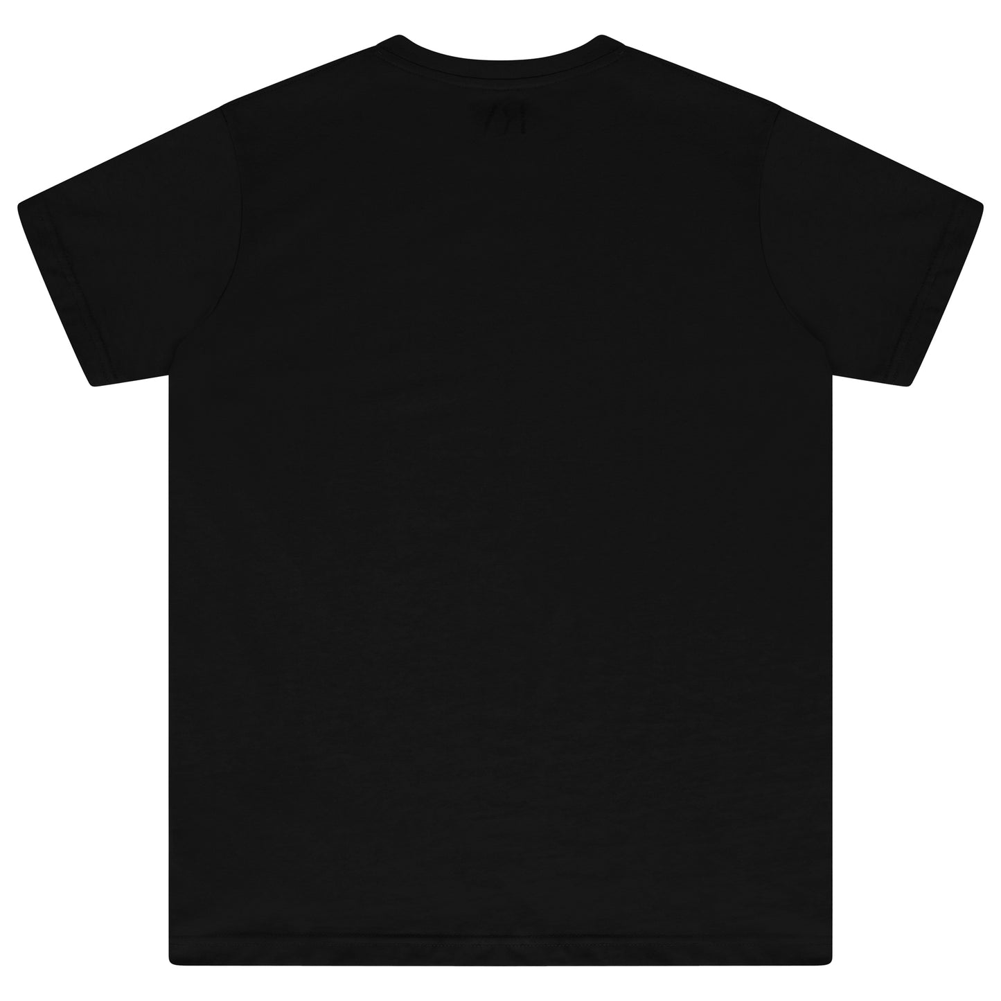 Back flat lay of men’s black Fatal T-shirt – regular fit.