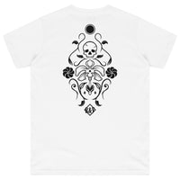 White oversized T-shirt showing a plain front, classic crew neckline, and short sleeves.